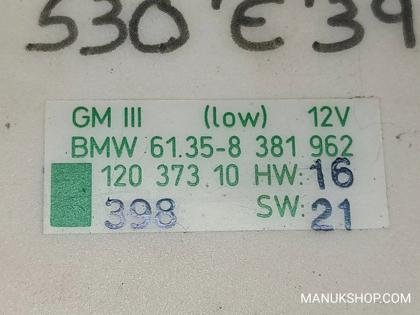 Komfortsteuergerät KSG BMW E39 61358381962 61.35-8 381.962 12037310  5DK00704726