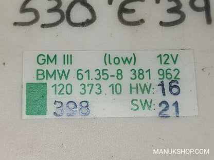 Komfortsteuergerät KSG BMW E39 61358381962 61.35-8 381.962 12037310  5DK00704726