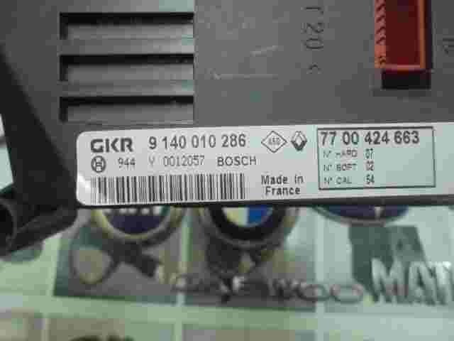 Elektronische Steuereinheit Klimaanlage Renault Kangoo 7700424663 9140010286
