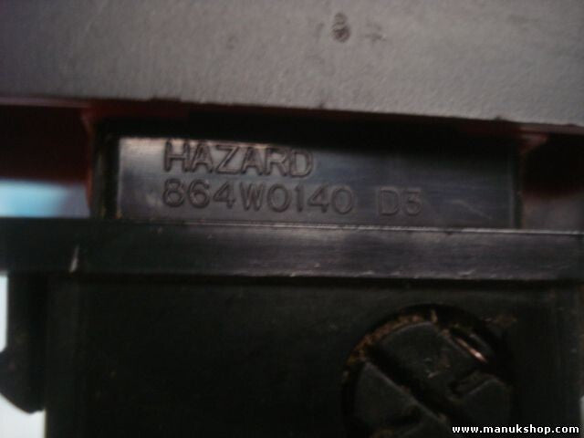 Warnblinkschalter Ssangyong Musso 864W0140 D5