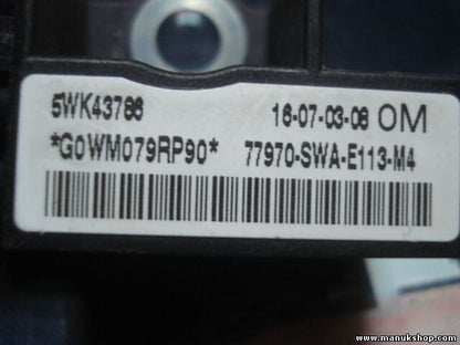 Airbagsensor Airbagsteuergerät Honda CR-V 77970-SWA-E113-M4 77970SWAE113M4