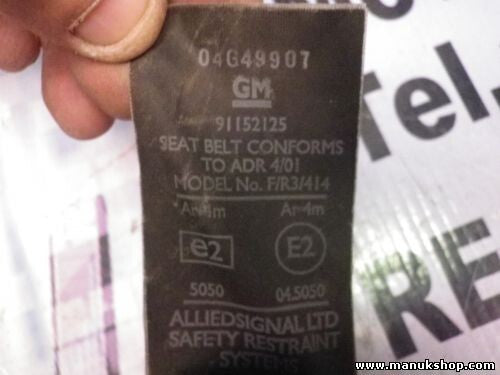 Sicherheitsgurt Gurt Opel Frontera A 91152125 04G49907 GM