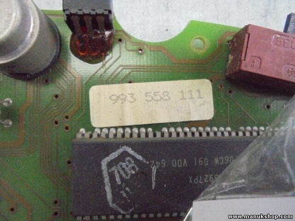 Diagramm des Tachometers  Audi 100 443919033EA 110008417001 993558111
