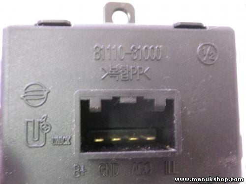 Uhr Digitaluhr Ssangyong Actyon Kyron 200 Xdi 4WD 8111031000 81110-31000