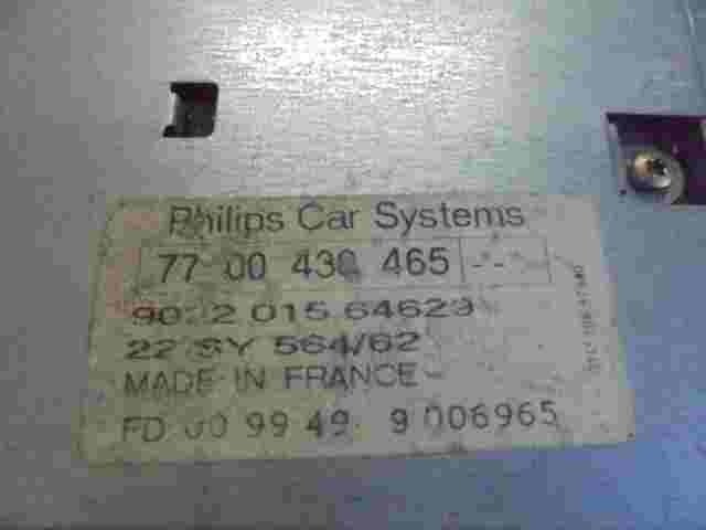 Navigationssystem Renault Scenic Mk1 7700430465 902201564629 Philips 22SY56462