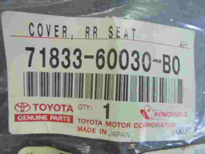 Cover Rear Seat Toyota Land Cruiser 100 Prado Lexus LX 470 Sienna 7183360030B0