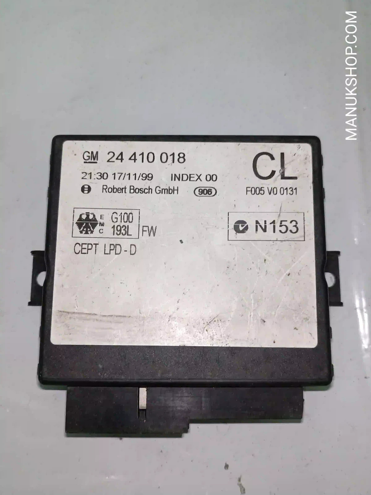 Komfortsteuergerät KSG  Opel 24410018CL 24 410 018 CL F005VO0131  INDEX 00