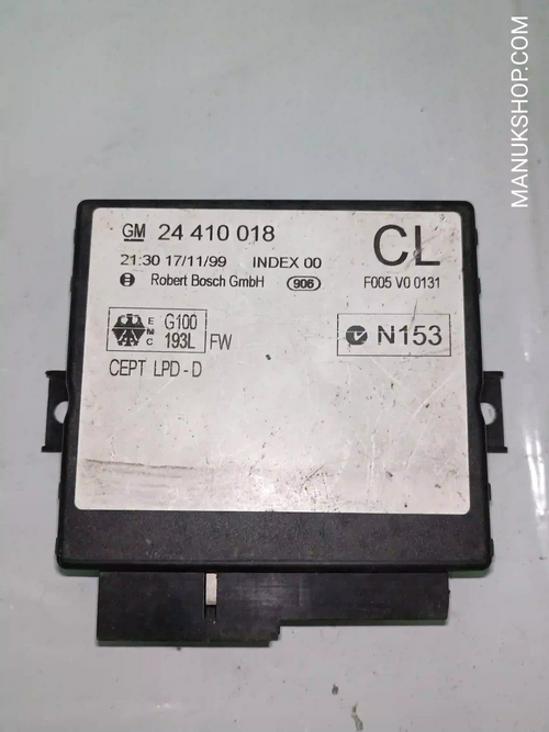 Komfortsteuergerät KSG  Opel 24410018CL 24 410 018 CL F005VO0131  INDEX 00