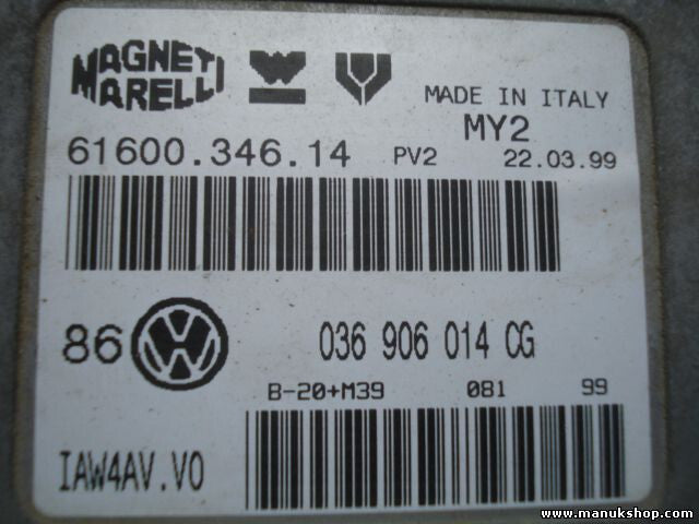 Motorsteuergerät VW Volkswagen 036906014CG 036 906 014 CG 6160034614