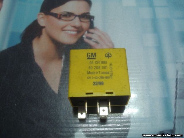 Relais Blinker Opel Astra G Vectra B 1998-2005 09 134 880 09134880 50206001
