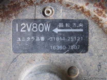 Lüftermotor Kühlerventilator Mitsubishi 3181125121  163607507 12V80W
