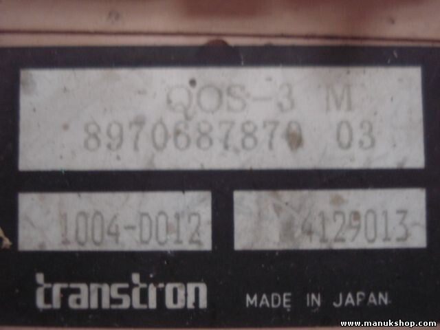 COS Steuermodul Opel Monterey Isuzu Trooper 8970687870 03