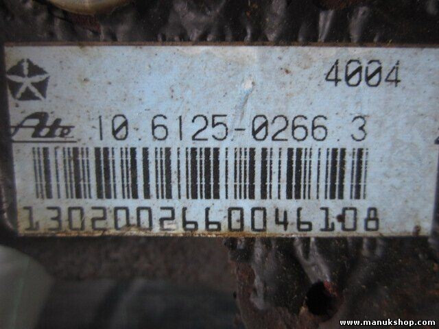 Hauptbremszylinder Jeep Grand Cherokee 10612502663 10.6125-0266.3 4004