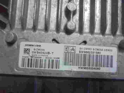 Motorsteuergerät Citroen C5 SW9662331580 9662331580 HW9655534080 5WS40424B-T