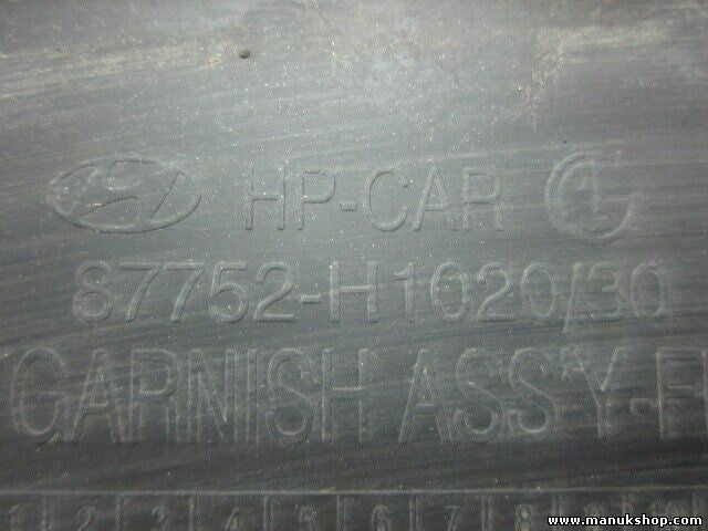Türleiste Zierleiste Hyundai Terracan 2001-2007 87752H1020 87752-H1020