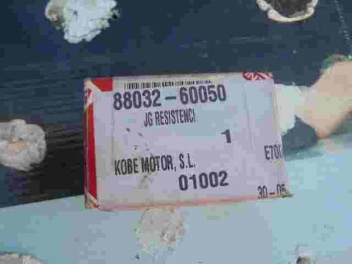 Widerstand Heizung  Toyota Land Cruiser 8803260050 88032-60050 88032 60050