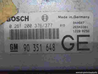 Motorsteuergerät  Opel 2247367203 90494179JL 90494179 BOSCH 0281001427 B96005