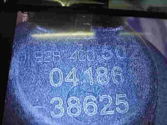 Benzindruckregler Nissan 0928400502 0 928 400 502 04186 38625