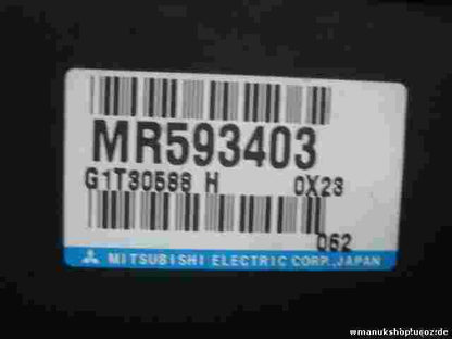 Motorsteuergerät Mitsubishi Pajero MR593403 G1T30588H