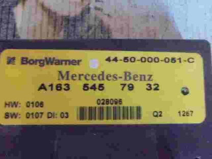 Steuergerät Verteilergetriebe Mercedes-Benz W163 ML A1635457932 Q2 4450000051C