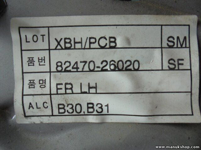 Fensterheber elektrisch Vorne Links Hyundai Santa Fe 2002 8247026020 XBH/PCB