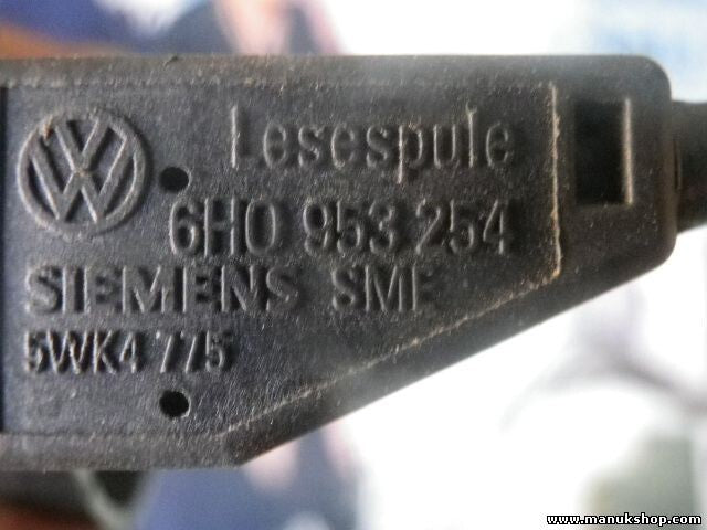 Schlüssel Lesespule VW Volkswagen Golf Polo Lupo 6H0953254 6H0 953 254