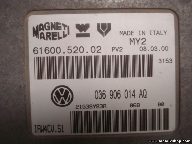 Motorsteuergerät VW 036 906 014 AQ 036906014AQ MAGNETI MARELLI