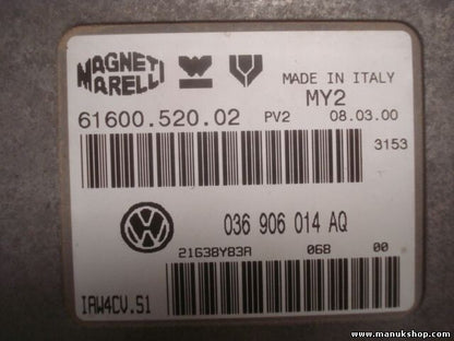 Motorsteuergerät VW 036 906 014 AQ 036906014AQ MAGNETI MARELLI