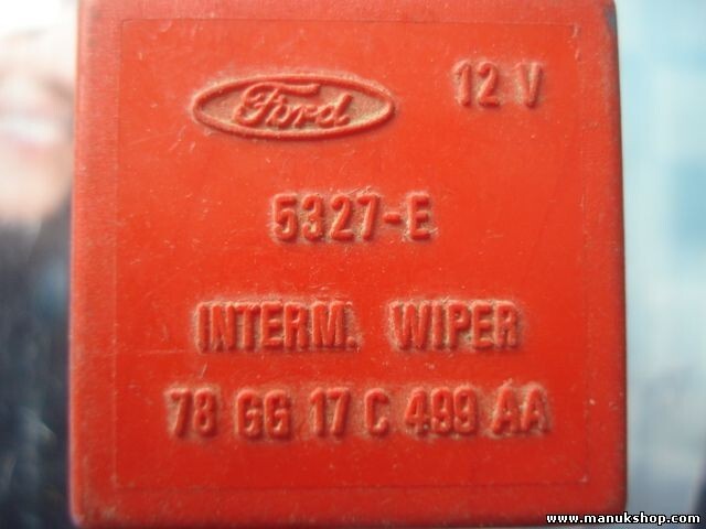 Wischerrelais Ford Escort Fiesta Ka 5327E 78GG17C499AA 5327 E 78 GG 17 C 499 AA