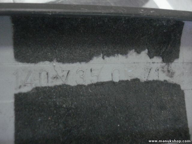 Fensterscheibe trim hinten links Mercedes-Benz W140 600 SE SEL 1407350571