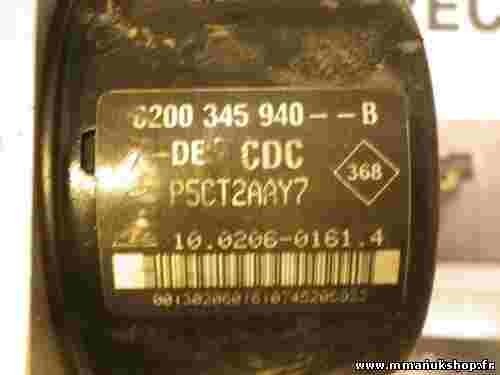 ABS Hydraulikblock Renault Laguna II 8200345940B ATE 10020601614 10096014423