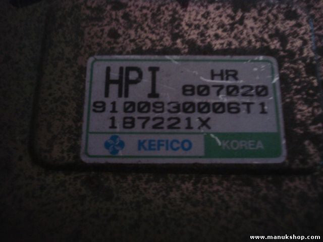 Motorsteuergerät Hyundai Galloper HPI HR 807020 9100930006T1 KEFICO 186910X