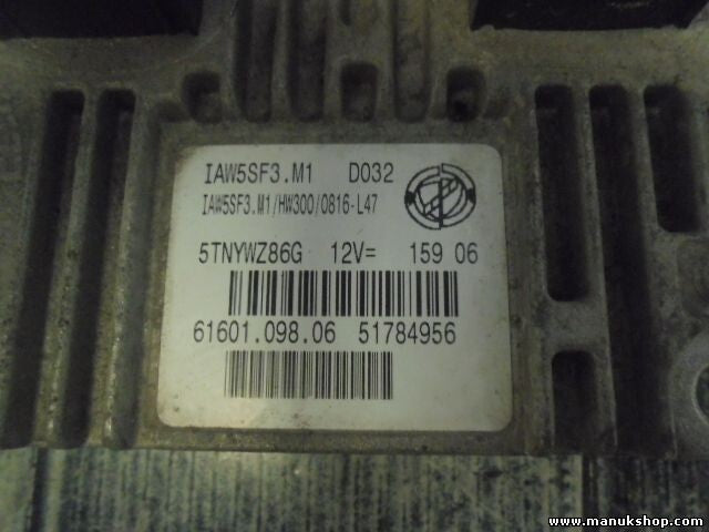 Motorsteuergerät Fiat Grande Punto 51784956 0051784956 6160109806