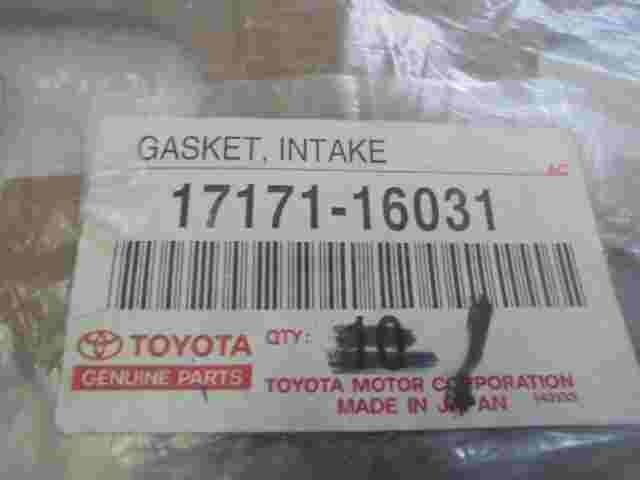 Gasket Intake   Toyota Corolla  1717116031  17171-16031