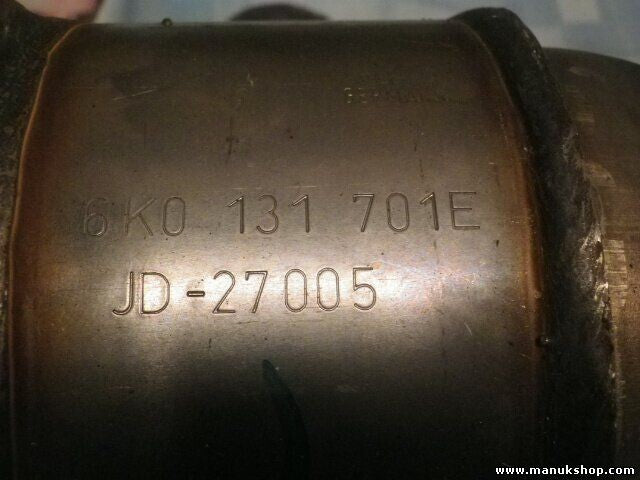 Katalysator VW 6K0131701EX 6K0 131 701E 6K0131701E JD-27005 JD27005 6KO131701EX