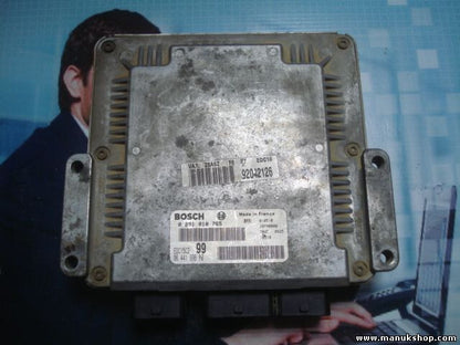 Motorsteuergerät Peugeot 607 BOSCH 0281010765 96 441 996 80 92042126 EDC15C299