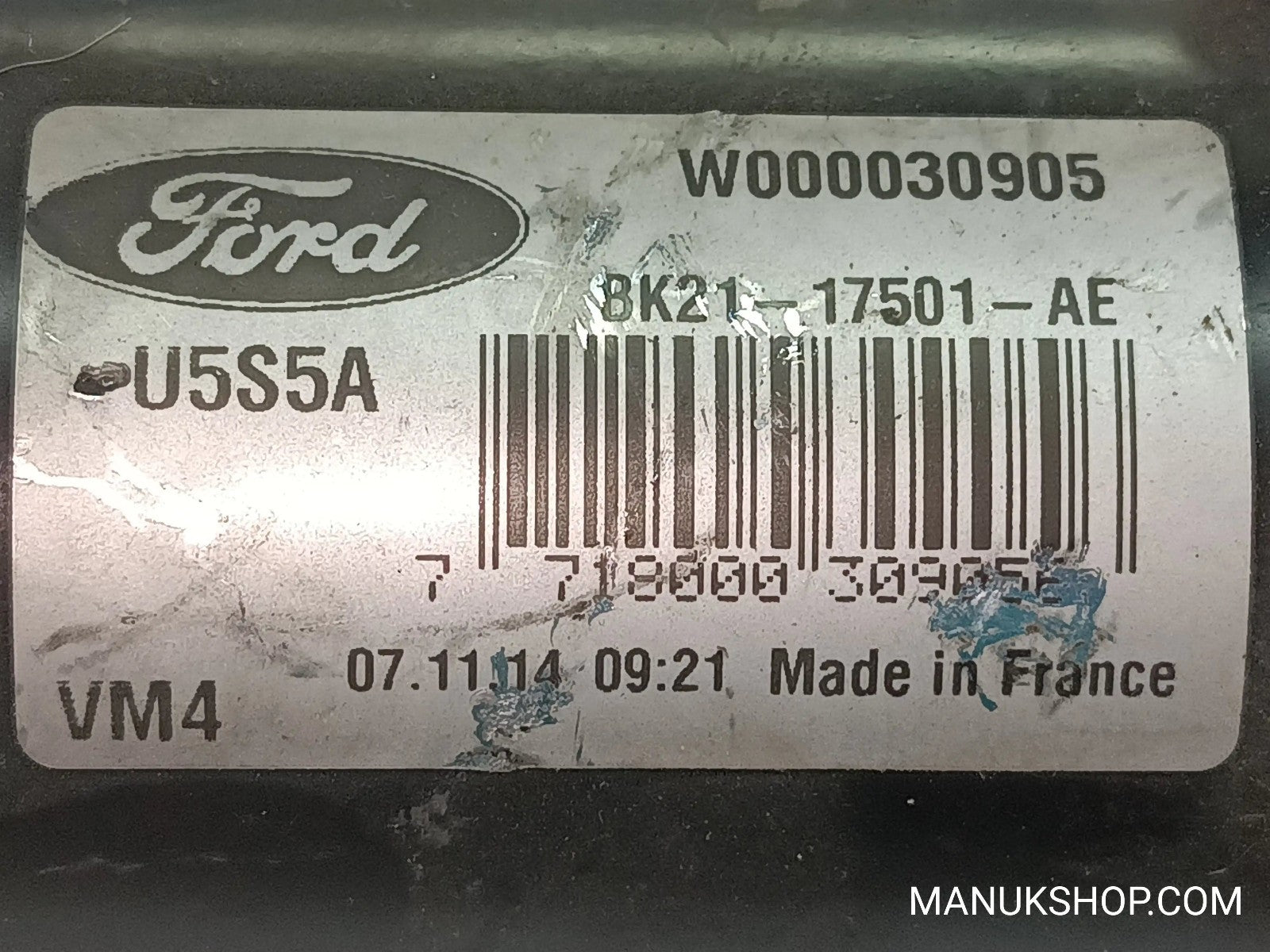 Scheibenwischermotor  Ford Transit Custom BK2117501ΑΕ W000030905 W000028734