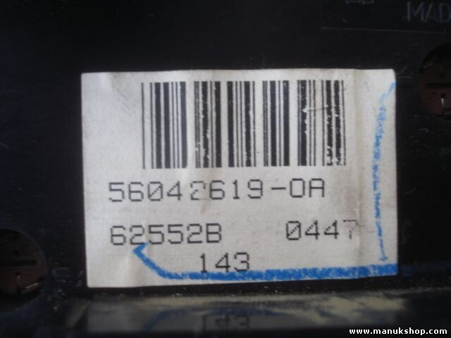 Sitzheizung schalter Jeep Grand Cherokee 56042619-0A 56042619OA 62552B 0447143