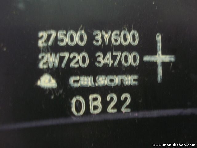 Heizungsbedienteil Nissan Maxima J30 3.0i 2960 ccm, 125 KW, 170 PS 275003Y600