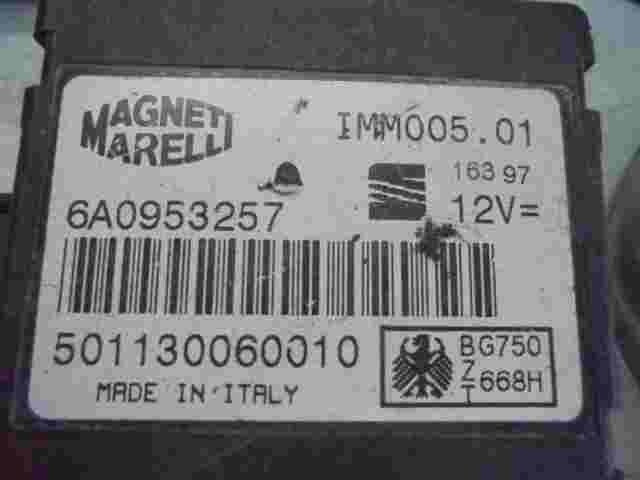 Steuergerät Wegfahrsperre Alarmmodul Seat Marbella 6A09532257 501130060010