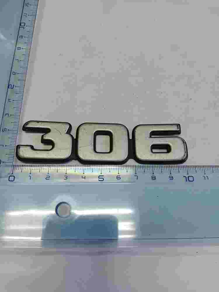 Emblem  Peugeot 306 10cm.