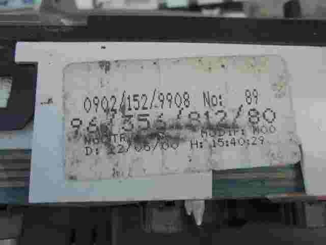 Kombiinstrument Tacho Peugeot Partner 9635681280 09021529908 09021490066