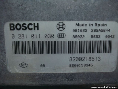 Motorsteuergerät Renault Megane Scenic JA 1.9 1996–2003 0281011030 8200218613