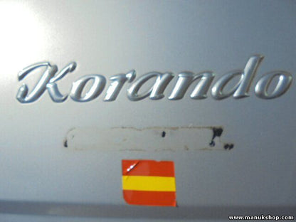 Heckklappe Kofferraumklappe  SsangYong Korando (KJ) Daewoo,