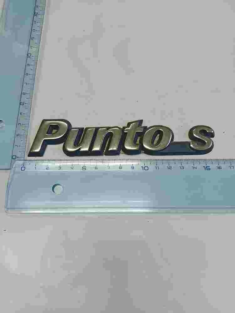 Emblem Fiat Punto S 15cm.