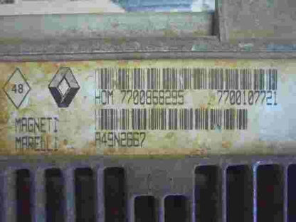 Motorsteuergerät Renault Clio Twingo HOM 7700868295 PLF 7700107694 7700107721