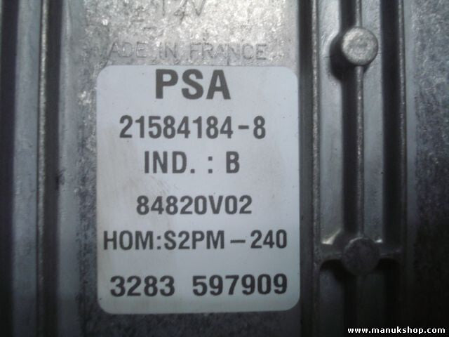 Motorsteuergerät Citroen C5 1.8 9650133080 9644674580 S2PM-240 SAGEM 215841848