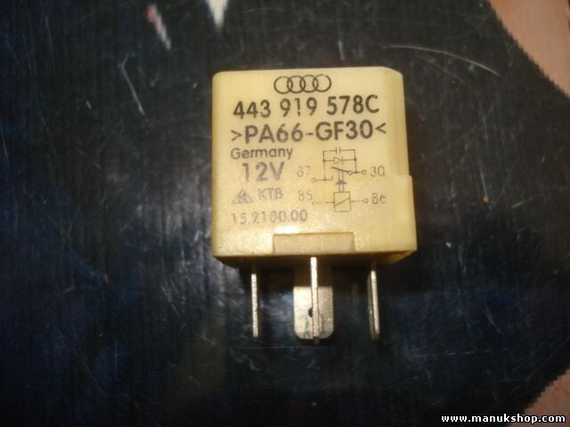 Klimaanlage Magnetkupplung relais VW Passat Golf NR.267 443919578C 15210000