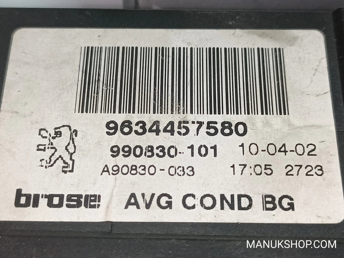 Fensterheber motor vorne recht Peugeot 307 9634457580 0130821767 990830101