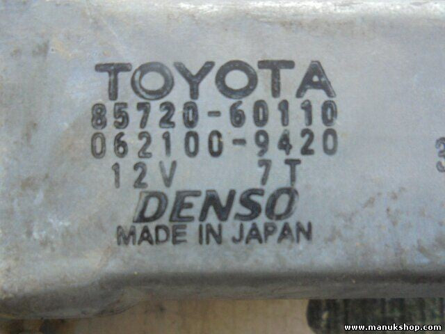 Fensterheber motor hinten rechts Toyota Land Cruiser J100 100 DENSO 8572060110